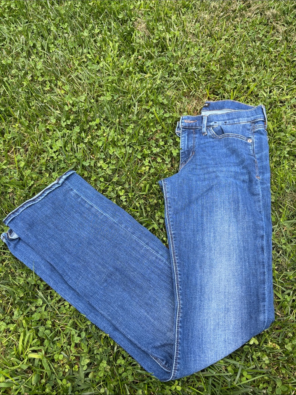 Express Barely Boot Jeans